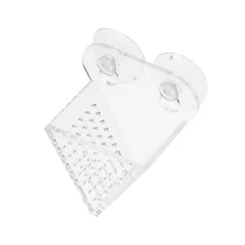 Produktbild: Yardwe Aquarium Aquarium Fütterung Tasse 1pc Acryl Feeder Aquarium Feeder Doppel Feste für