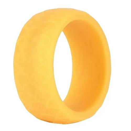 Produktbild: Yardwe 1Stk Schwimmringe goldene Ringe Herrenringe Ringe für Männer Fingerring aus Silikon sportlicher Fingerring Silikon-Gelenkring Outdoor-Sportring draussen Verbinder Mann