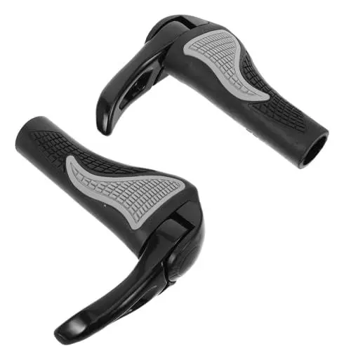 Produktbild: Yardwe Griff Für Mountainbike-lenkergriff Silikonfrei Mehrere Handpositionen Aluminiumlegierung Bullhorns Schwarz