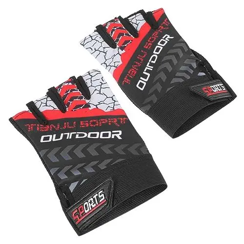 Produktbild: Yardwe 1 Paar Fitness Handschuhe Fahrhandschuhe Chemiefaser Fahrrad Vorbaukappe Fischhandhabungshandschuhe