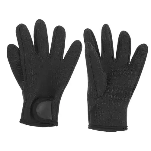 Produktbild: Yardwe 1 Paar Outdoor-zubehör Neoprenanzug Tauchhandschuhe Elastische Angelhandschuhe Professionelle Tauchhandschuhe Outdoor-schwimmhandschuhe Professionelle Schwimmhandschuhe Schwamm