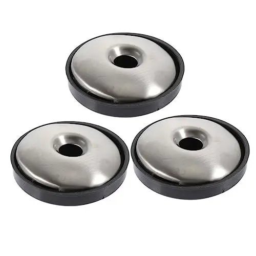 Produktbild: Yardwe 1 Satz Angelstuhlfüße stuhlbeinschutz Anglerstuhl Zubehör Möbelfüße Angeln rutschfeste Stuhlkralle Angelzubehör Hockerklaue zum Nachtangeln Outdoor-Hockerklaue Boden Schemel Stock