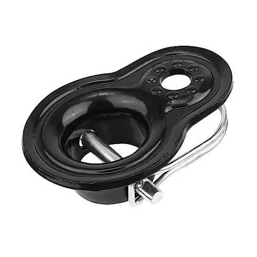 Produktbild: Yardwe 1 Satz Fahrrad Anhänger Zubehör Zugkopf Kinderwagen Zugkopf Fahrrad Slip Haustier Zugkopf Trümmer Anhänger Anschluss Anhängerkupplung Für Haustiere Haken Blinddarm Stahl Baby