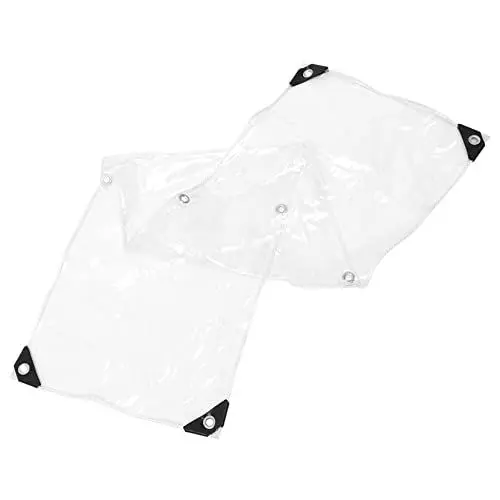Produktbild: Yardwe 1 Satz Faltmarkise Faltbare Regenschutzplane Poly-Plane Für Den Außenbereich Regenfeste Balkonplane Fischerzelt Plane Für Pflanzenabdeckung Angelzelte Reisen Schwimmbad PVC Tragbar