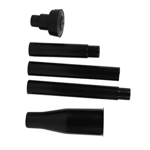 Produktbild: Yardwe 1 Satz Fontänendüse Teichbrunnen gartenteich gartenbrunnen wasserspeier Springbrunnenzubehör Springbrunnen-Düsen-Kit Teich Zubehör Düsensatz für Aquariumbrunnen Abs Black
