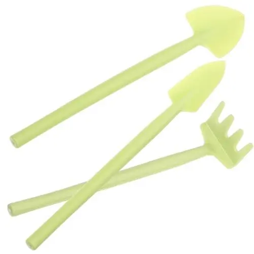 Produktbild: Yardwe 1 Satz Garten dreiteiliges Set Mini-Gartenrechen Handgabel Kinder gartenwerkzeug gartengeräte Kinder Geschenk spachtel Mini-Gartenpflanzschaufel Gartenkelle Spielzeug Hacke