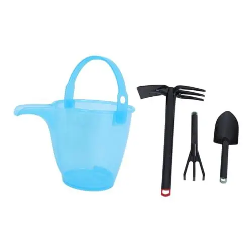 Produktbild: Yardwe 1 Satz Gartenwerkzeug-Set Gartenwerkzeug Set Pflanzwerkzeug Strandspielzeug für Kinder Gartenwerkzeug für Kinder kleine Schaufel Rechen für den Kindergarten Gartenhacke Werkzeug pp
