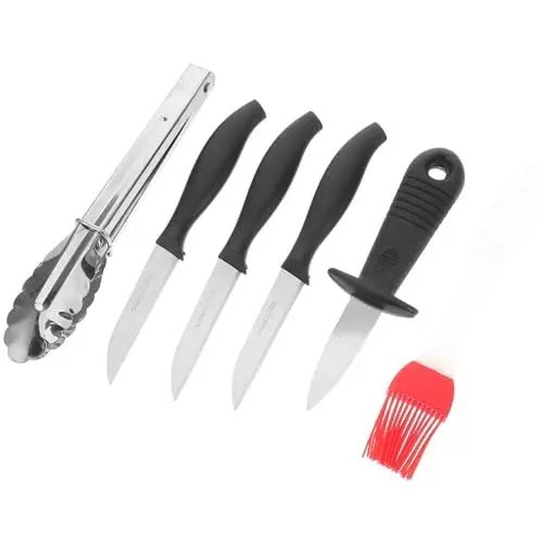 Produktbild: Yardwe 1 Satz Grillbesteck Grillen BBQ-Tool Langlebige Zange Grillzubehör Grillset Für Außengrill Grillzange Grillwerkzeuge Pp