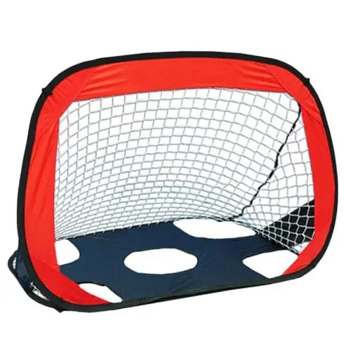 Produktbild: Yardwe 1 Satz Klappbarer Fußballnetzrahmen Türrahmen Zusammenklappbares Fußballtor für Kinder Kinder-Hinterhof-Fußballnetz Kinderfußball Kinder fußball Tragbares Fußballtor draussen Ziel