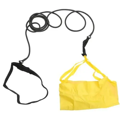 Produktbild: Yardwe 1 Satz Schwimmwiderstandsgürtel Schwimmtraining Schwimmausrüstung Schwimmzubehör Schwimmgürtel Wassersport Widerstandstraining Schwimmen Schwimmwiderstandsausrüstung Yellow