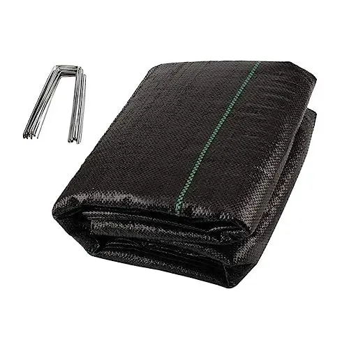 Produktbild: Yardwe 1 Satz Unkrauttuch Mit Stacheln Barriereblocker Gewächshausbarriere Stoffe Stoffgürtel Gartensperre Gartenfolie Matte Barrieregewebe Mulchfolie Aus Kunststoff Pp Rasentuch Gewebte