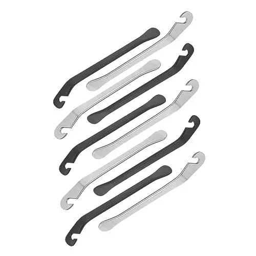 Produktbild: Yardwe 1 Satz Werkzeug Zum Entfernen Von Fahrradreifen Felgenreiniger Reifenstopfen Fahrrad Reparatur Werkzeug Fahrrad Reparaturwerkzeug Fahrrad-reparaturset Fahrradreifen-Werkzeug 10st