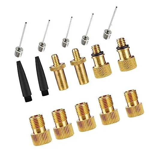 Produktbild: Yardwe 1 Satz fahrradwerkzeug Set fahrradwerkzeugset Fahrradpumpe Anschluss Fahrradpumpe Ventil Set Bike Fitting aufblasbar Adapter Lieferungen Suite Aufblasvorrichtung