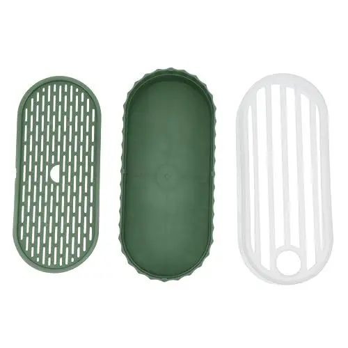 Produktbild: Yardwe 1 Set Grasbox Gemüsefenster-Pflanzgefäße Gemüsegras-Anbaumatte Brokkoli-Sprossen-Set Garten-Sprossentablett Katzenminze Kinderzimmer-Tablett Katzenzubehör Katzenwerkzeug