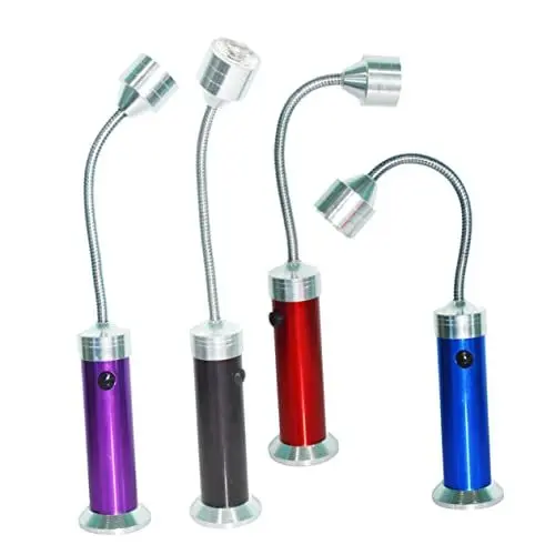 Produktbild: Yardwe Schlauch Taschenlampe Flexible Grilllampe Magnetische Led Taschenlampe Hohe Sockel Tragbar Robuste Material Für Camping Bootfahren Angeln Notfälle Kochbereich Beleuchten