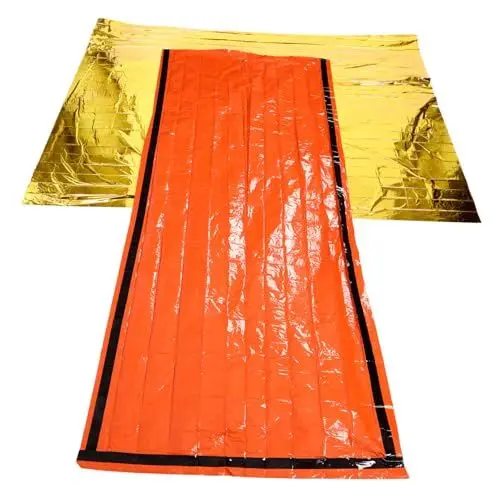 Produktbild: Yardwe Isolierter Notfallschlafsack Für Camping Kompakt Und Winddicht Zum Wandern