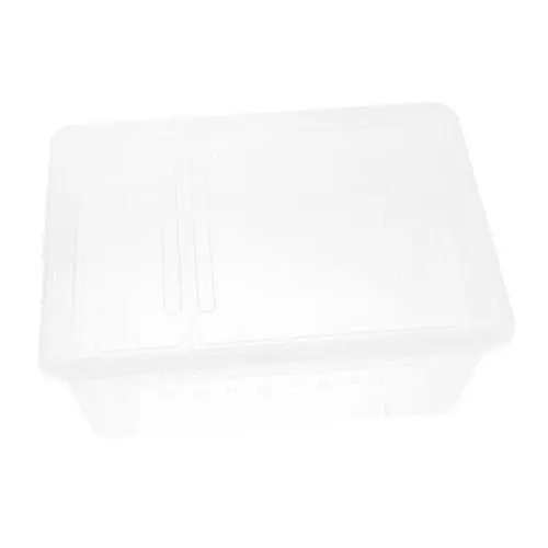 Produktbild: Yardwe 1 Stück Box Insektenaufzuchtbox Springspinne Terrarium Vogelspinne Terrarium Gecko Terrarium Transparenter Lebensraum Terrarium Reptiliengehege Reptilien Terrariumtank