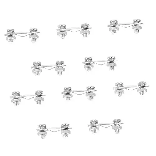 Produktbild: Yardwe 20St Kotflügelclip Schraubverschluss Fahrradclip Fahrrad schutzblech Halterung Fahrrad Schutzblech Klammer Clip für Outdoor-Fahrradschutzbleche Fester Clip für Mountainbike Eisen
