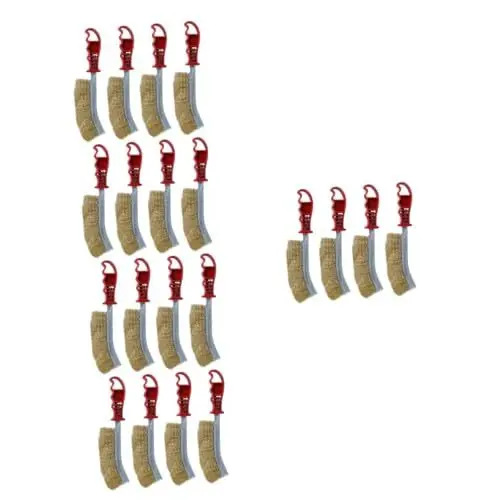 Produktbild: Yardwe 20 Stk Drahtbürste Grillbürste Grillversorgung tragbare Grills grill bürste grill pinsel Reinigungsbürste grillrost Praktische Grillbürste Professionelle Grillbürste Haupt Metall