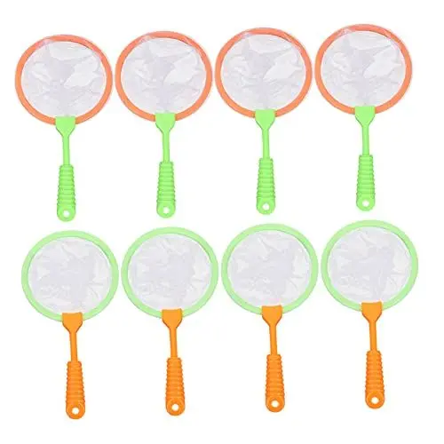 Produktbild: Yardwe 20 Stück Kescher Outdoor Spielzeuge für Schmetterlinge Insekten und Fische Leicht Ergonomisch für Gartenabenteuer Naturerkundungen Zufällige Farbe