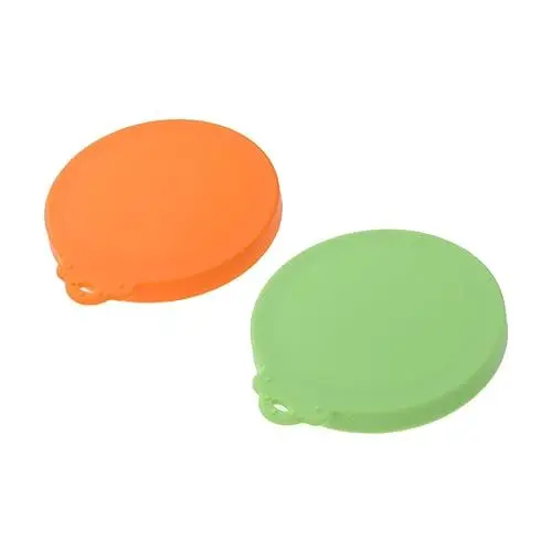 Produktbild: Yardwe 2St Silikon kann abdecken Aufbewahrungsdosendeckel für Haustierfutter Katzen- und Hundefutter Silicone can lid Reusable can lid Haustierzubehör kann für Haustier abdecken Lagertank