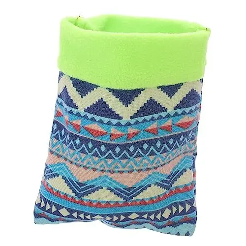 Produktbild: Yardwe 2St Haustier warmes Kleintier Schlafsack Hamster Schlafplatz Klebebeutel Haustiersachen Haustiere Mäusekäfig Mäuse warme Matte kleines Tierbett Chinchilla Meerschweinchen Hase