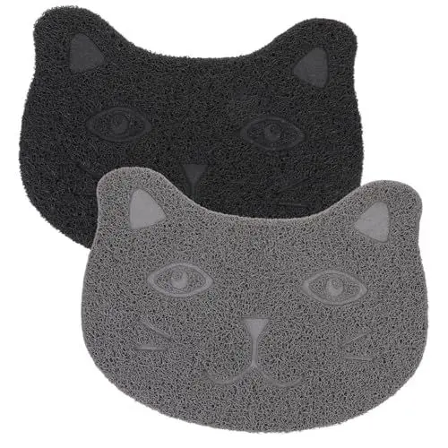 Produktbild: Yardwe Katzenstreu-pads Für Haustiere 2er-pack Katzenstreumatten Für Katzen Katzenstreu-teppich Katzenstreumatten