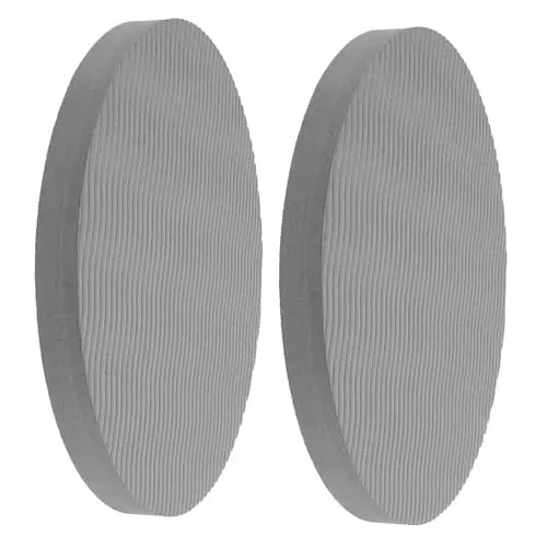 Produktbild: Yardwe 2St Yoga-Kniematte übungspads knieschoner zum trainieren Knieschützer fitness matte Yoga-Essen Kniepolster geschmeidiges Yogakissen Knieschutzpolster tragbar runde Unterlage tpe