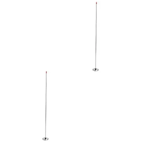 Produktbild: Yardwe 2 STK Kompost-Thermometer Kompost Im Hinterhof Garten Temperaturmessungen Bodentemperatur Temperaturanzeige Landwirtschaft Boden Ph-Meter Wurmboden Induktion Rostfreier Stahl Suite