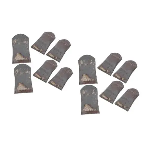Produktbild: Yardwe 2 Sätze Axtstiel Keil Landwirtschaftliches Werkzeug Hackmesser Gartenhacke Zubehör Gartenausrüstung Gartenpflege Grubber Hackkopf Grabausrüstung Gartenhacke 6 Stück * 2