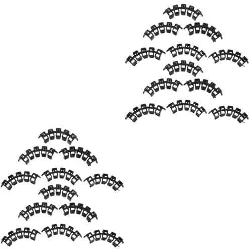 Produktbild: Yardwe 2 Sätze Clips Pflanzenstamm-trainingsclips Für Obstbäume Kunststoff-biegewerkzeug Blühende Setzlinge Sträucher 100 Stück * 2