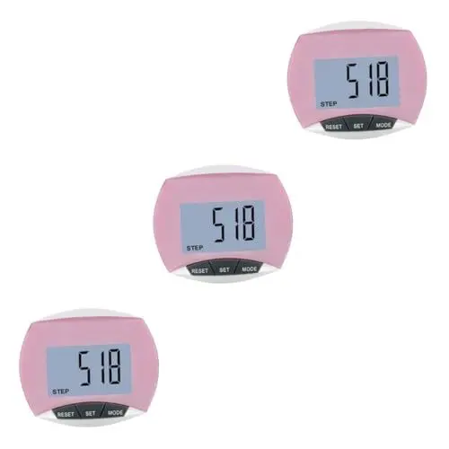 Produktbild: Yardwe 2 Stück Multifunktionaler Schrittzähler Fitness Informationstool Sportzubehör Sportbedarf Laufschrittzähler