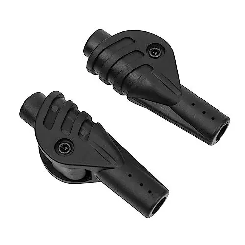 Produktbild: Yardwe 2 Stück Tragbare Zelt Klappgelenke Aus Robustem Schwarz Professionelle Verbindungsteile Für Umkleidekabinen Im Outdoor Bereich Ideal Für Camping Und Festivals