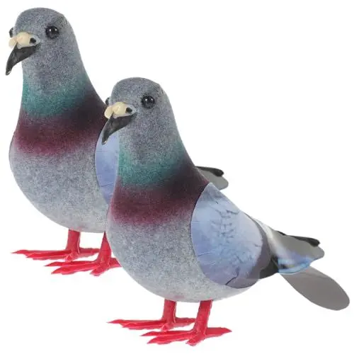 Produktbild: Yardwe 2 Stücke Taube Figur Styropor Figur Vogel Gartenfigur Styropor Taube Form Modell Vogel Ball Dekovögel für DIY Mottoparty Deko