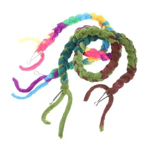 Produktbild: Yardwe 2st Einsiedlerkrebs-Spielzeug Kletterseil-Ornament Dekor Für Reptilienbecken Kletterseil Für Reptilienbecken Einsiedlerkrebs-kletterseil Kletterseil Für Krabben Baumwollseil