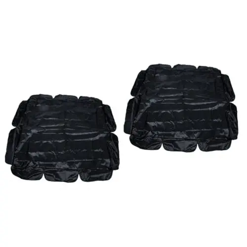 Produktbild: Yardwe 2st Schaukel Baldachin Schaukelschutz Für Dach Outdoor-schaukelschatten Verandaabdeckung Hollywoodschaukel Stoffschaukel 190t Versilberter Stoff wasserdichte Abdeckung Schwingen