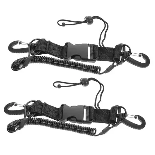 Produktbild: Yardwe 2st Tauchkameraseil Kameragurt Am Handgelenk Tauchkameragurt Kamera-Lanyard Kameragurt Schnellverschluss Kameragurt Aus Seil Handschlaufe Für Die Kamera Schleife Black