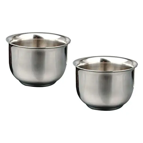 Produktbild: Yardwe 2st Weinglas Schnapsgläser Aus Metall Weißwein Tasse Sake-schale Camping Aus Stahl Schnapsglas Aus Zinn Reisebecher Aus Edelstahl Sake-halter Japan Vakuum Reisen Rostfreier Stahl