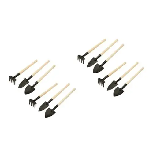 Produktbild: Yardwe 30 STK vergossene Werkzeuge Gartengeräte Werkzeuge für Topfpflanzen Gartenzubehör Pflanzenwerkzeuge Kinder gartenwerkzeug Gartenwerkzeug-Set Mini-Rechen-Kit Bonsai-Werkzeuge