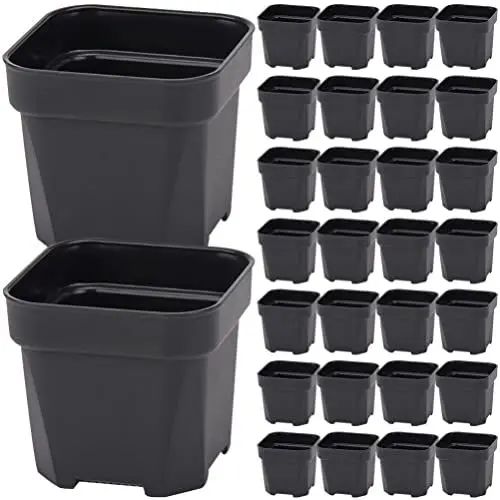 Produktbild: Yardwe 30stücke Blumentöpfe Mit Belüftungsöffnungen Material Für Garten Und Balkon Mit Drainagelöchern Für Optimale Bewässerung Und Langlebige Nutzung
