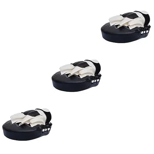 Produktbild: Yardwe 3St Boxziel Boxhandpolster Boxpolster für Kinder Fokus Handschuhe Schlaghandschuhe Halter Boxhandschuhe Boxen Pad für Kickbox-Übungen Handpads für das Training PU，EPE