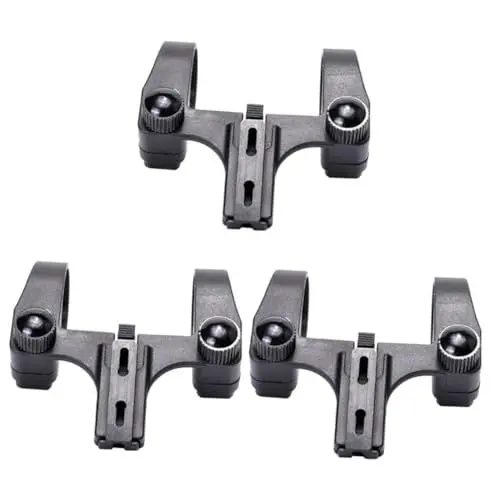 Produktbild: Yardwe 3St Fahrradlicht Halterung Fahrrad lampenhalterung Fahrradlampenhalterung Universal Fahrradlampenhalterungen Scheinwerferhalterung Mittelhalter für Fahrrad zentral Lampenclip