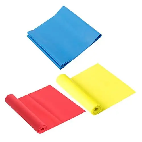 Produktbild: Yardwe 3St Fitnessbänder Übungsbänder für Heimtraining Krafttrainingsbänder Fitnessgeräte Übungswerkzeug Stretchband anpassen Widerstandsband Lipgloss Yoga-Gurt Sportgürtel
