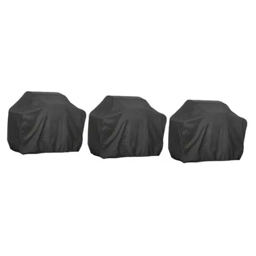 Produktbild: Yardwe 3st Grillabdeckung Abdeckung Für Gartenmöbel Gasherd Hühnerfutter Abdeckungen Für Gartenmöbel Gasgrill Im Freien Grillplatte Für Gasgrill Outdoor-ofen Draussen 210d Klimaabdeckung