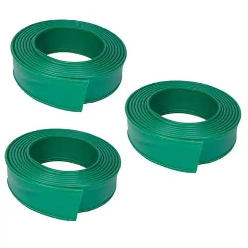 Produktbild: Yardwe 3 Rollen Grüner Gürtel Rasenkante Rasenbegrenzung Rassenbegrenzung gartenplanung Rasenabgrenzung Landschaftseinfassung Gartenzaun Garten Barriere Garten Kanten Grenze Plastik Green
