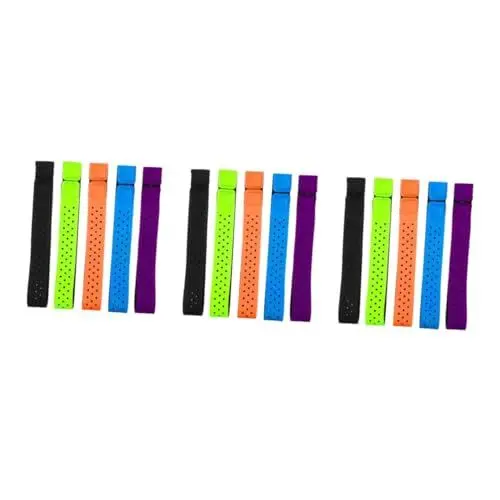 Produktbild: Yardwe 3 Sätze Laufen Herzfrequenz Monitor Armband Herzfrequenz Monitor Brustgurt Herzfrequenz Brustgurt Herzfrequenzmesser Ersatz Herzfrequenzband Herzfrequenzgurt Ok Tuch 5 Stück * 3