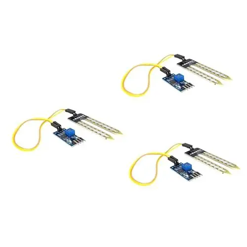 Produktbild: Yardwe 3 Sets Bodenfeuchtesensor Feuchtigkeitsmesser Für Garten Fix Bolzenloch Genauer Analogausgang