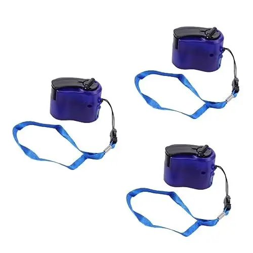 Produktbild: Yardwe 3 Stk Handgenerator Usb-powerbank Für Den Außenbereich Handkurbel Powerbank Outdoor-stromgenerator Handyladegerät Mit Handkurbel Notruf-powerbank Telefon Kunststoffschale Überleben