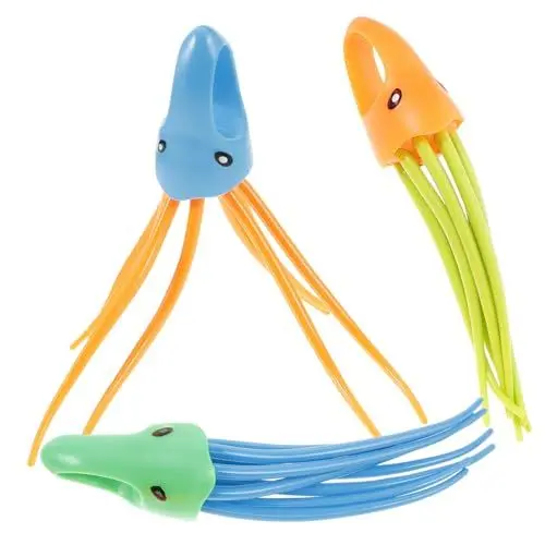 Produktbild: Yardwe 3 Stück Quallen Tauchspielzeug Für Kinder Buntes Pool Badespielzeug Schwimmspielzeug Für Jungen Und Mädchen Sicheres Leichtes Design Für Sommer Poolpartys