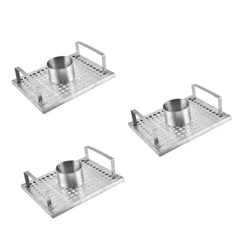 Produktbild: Yardwe 3st Hähnchen Bratengestell Ständer Für Hähnchenbräter Rotisserie-hähnchengestell BBQ-hähnchen-bräter Bierdose Hähnchenbräter Grillhähnchenhalter Außengrill Draussen Backgeschirr